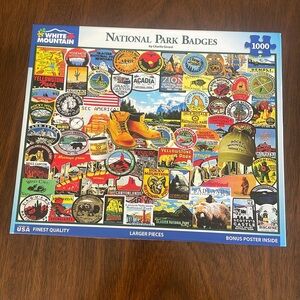 White Mountain National Park Badges puzzle 1,000 pieces